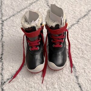 New in box - Plae boots - Style: Noel - Color: Black & Red- size 8.5